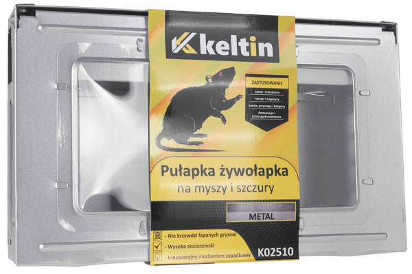 Kovová pasca na myši a potkany, GEKO 4