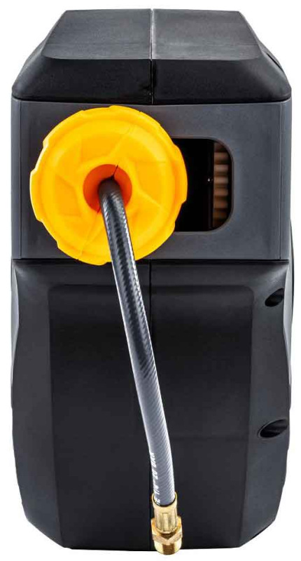 Navíjací bubon s držiakom na stenu s hadicou na vzduch, 6,5 x 10 mm, dĺžka 14 m, POWERMAT 15