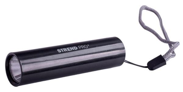 Svietidlo Strend Pro Flashlight NX1051, 50 lm, USB nabíjanie, čierna/strieborná, 77x19 mm, Sellbox 2