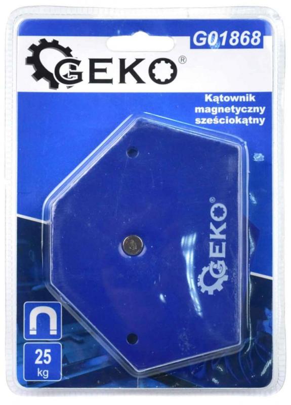 Magnet uhlový šesťhranný, 25 kg, GEKO 2