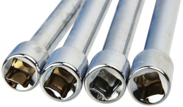 Sada predlžovacích nadstavcov 1/4", 70, 150, 225, 300 mm, GEKO 2