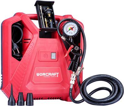 Kompresor Worcraft PAC11-180, 1100 W, bezolejový 1