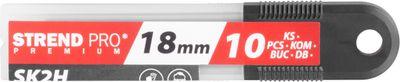 Čepeľ Strend Pro Premium FDB50, BlackMatt, 18 mm, odlamovacia, náhradná, bal. 10 ks