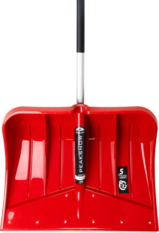 Odhrňovač DIABLO, 520x395/1550 mm, lopata na sneh, odhŕňač, kovová lišta, ALU násada, mix farieb, DE 1