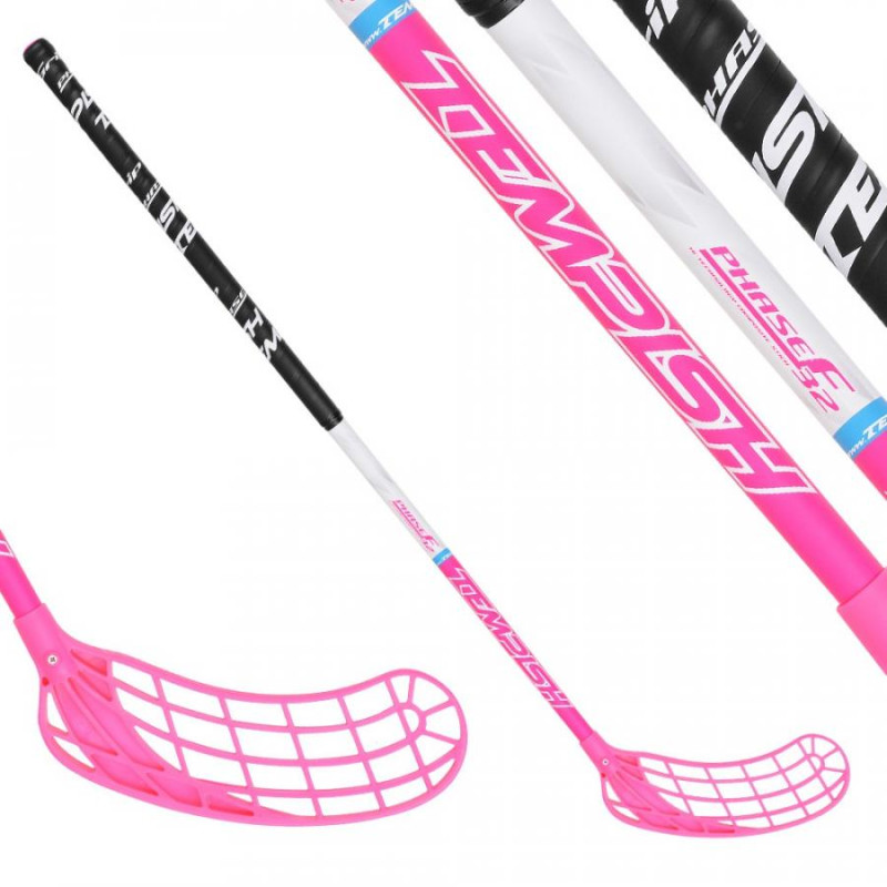 Tempish PHASE F32 pink florbalová hokejka, 95cm pravá