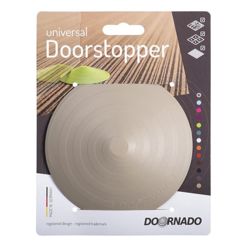 Zarážka do dverí DOORSTOPPER, doraz, plastová za dvere, dverová na podlahu, béžová 1