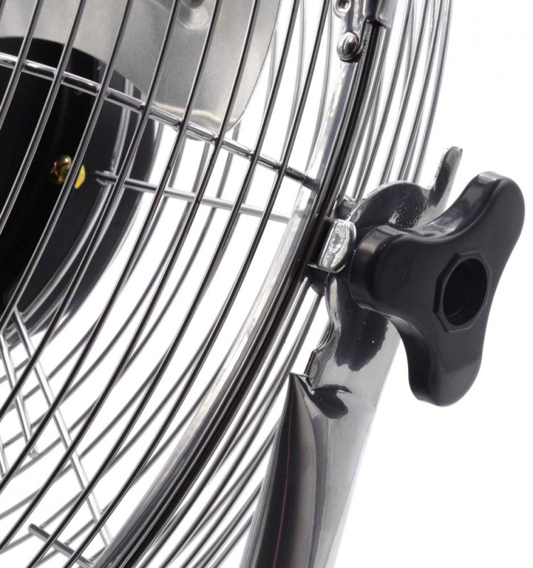 Nerezový podlahový ventilátor 45 cm, 120 W, GEKO 3