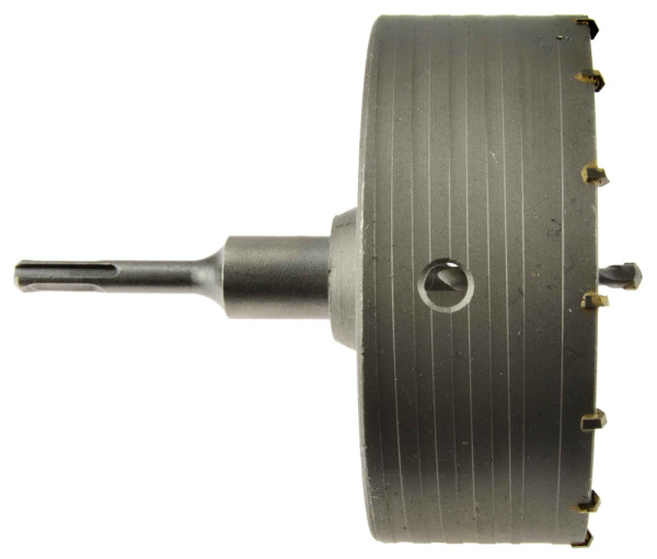 Korunka vykružovacia SK, 150 mm, závit M22 s adaptérom SDS plus, GEKO 2