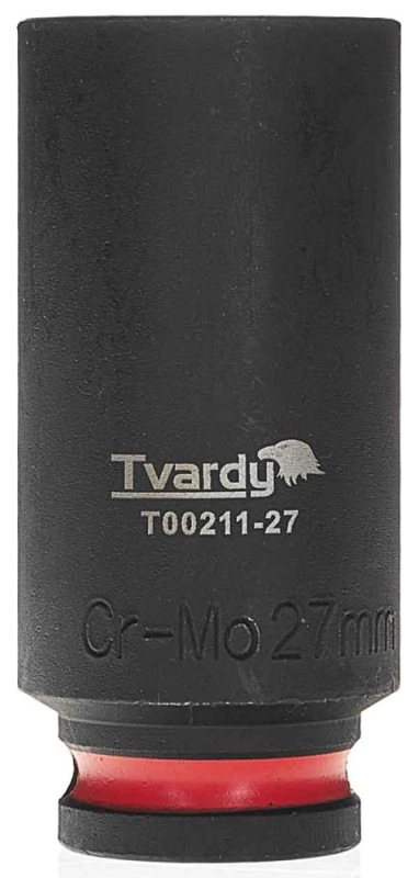 Hlavica nástrčná predĺžená 6HRAN 1/2" 27 mm, úderová, Cr-Mo, TVARDY 3