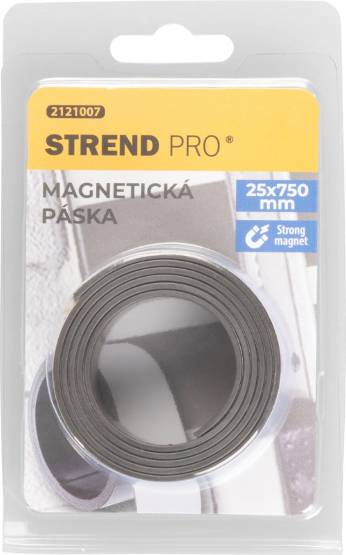 Páska Strend Pro, magnetická, na náradie, lepiaca, 25x750 mm 2