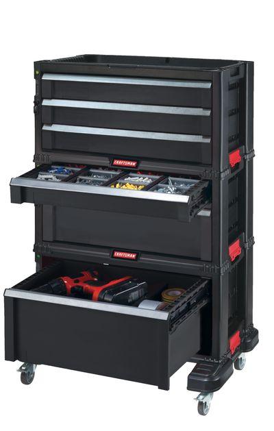 Box Keter® 17201228, TOOL CHEST SET, 6 zásuviek, 560x750x290 mm, na náradie