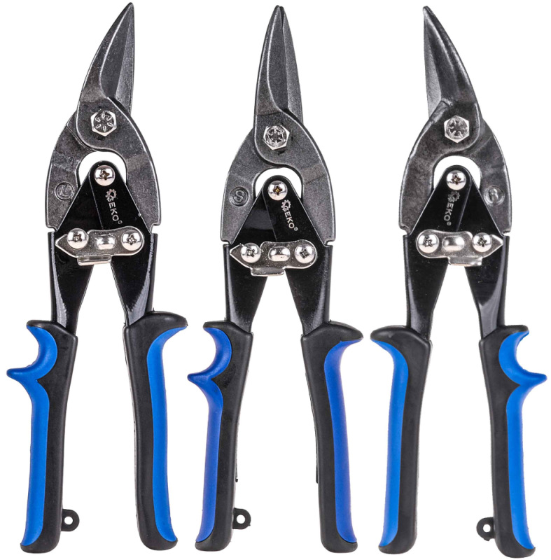 Nožnice na plech prevodové ľavé 250 mm, GEKO 2