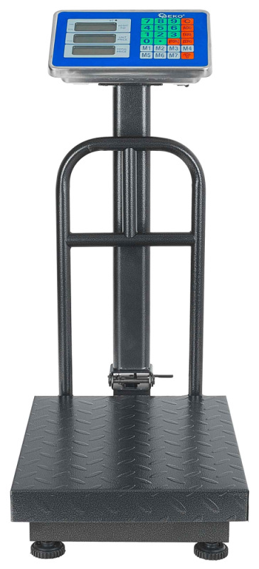 Digitálna plošinová váha do 150 kg, plocha váženia 30 x 40 cm, GEKO 2