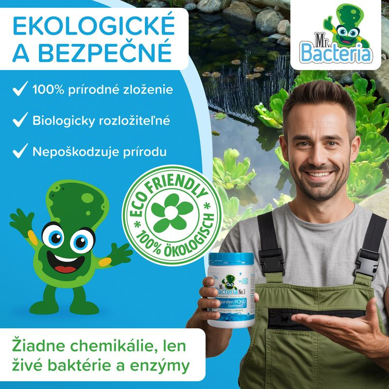 Aktivátor Mr.Bacteria No.3, do jazierka, 500 g 5