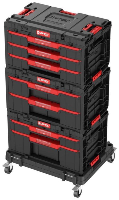 Box QBRICK® System ONE Workshop - Cart, 3x Toolbox, 4 dielna sada boxov na náradie