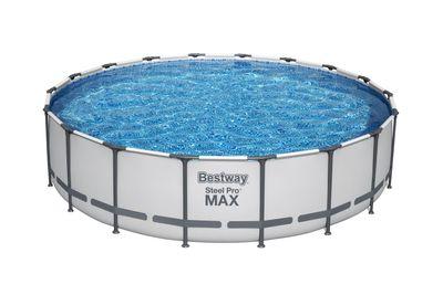 Bazén Bestway® Steel Pro MAX, 56462, kartušová filtrácia, rebrík, plachta, 549x122 cm 1