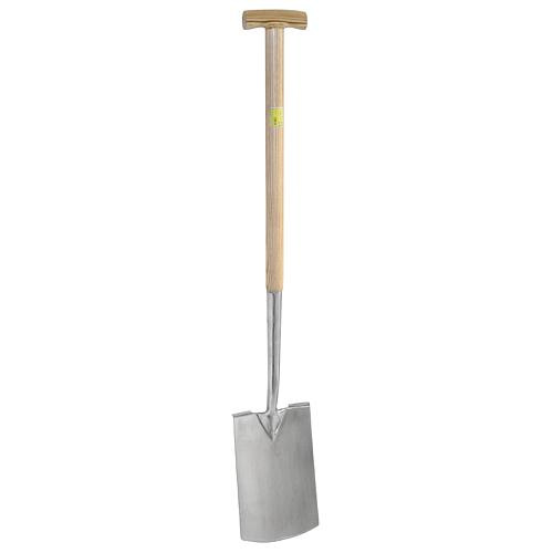 Ryl S601TX • INOX, rovný, drevená násada T