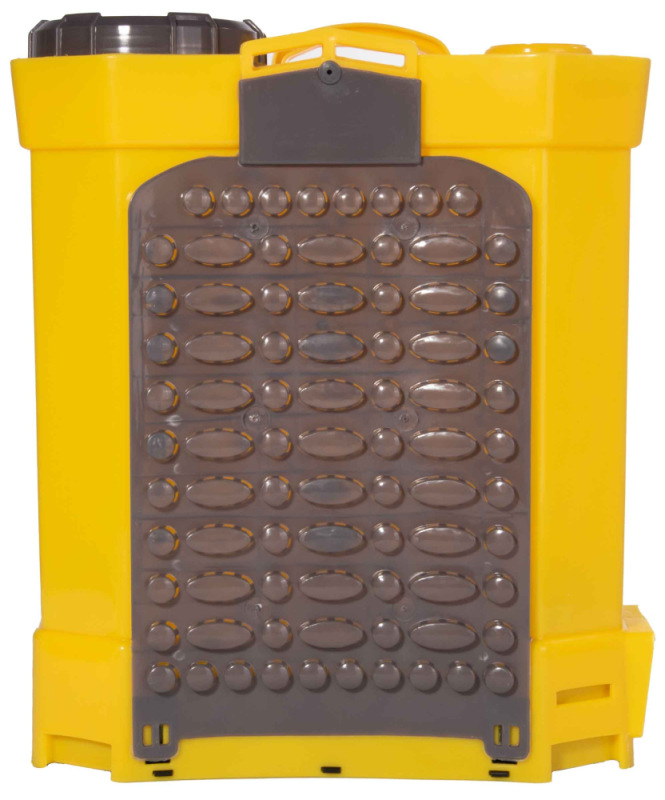 Postrekovač akumulátorový 12 litrový, akumulátor 12V-8Ah, žltý, GEKO 20