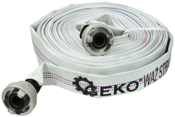 Hadica požiarnicka 1"/26 mm, 20 m, 8 barov s koncovkami, typ D, GEKO