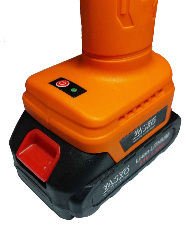 Akumulátorové záhradnícke nožnice, 2x1,5Ah batéria, 21V,1x nabíjačka, max. rez 25mm, VASKO 2