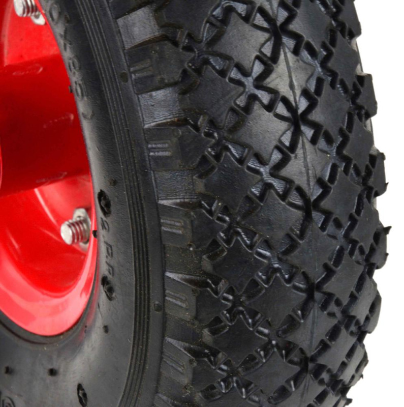 Koleso na vozíky 260 x 85 mm, upínací otvor 16 mm, bez osky, GEKO 1