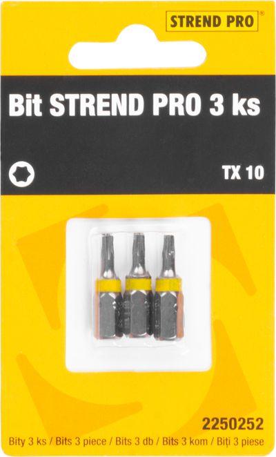 Bit Strend Pro Torx, TX 10, bal. 3 ks 1