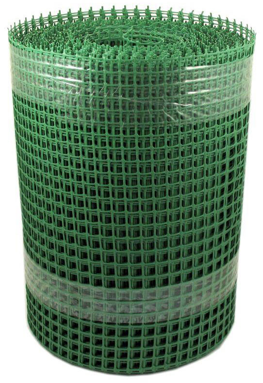 Pletivo plastové zelené, oko 15 x 15 mm, 1,0 x 50 m, XL-TOOLS