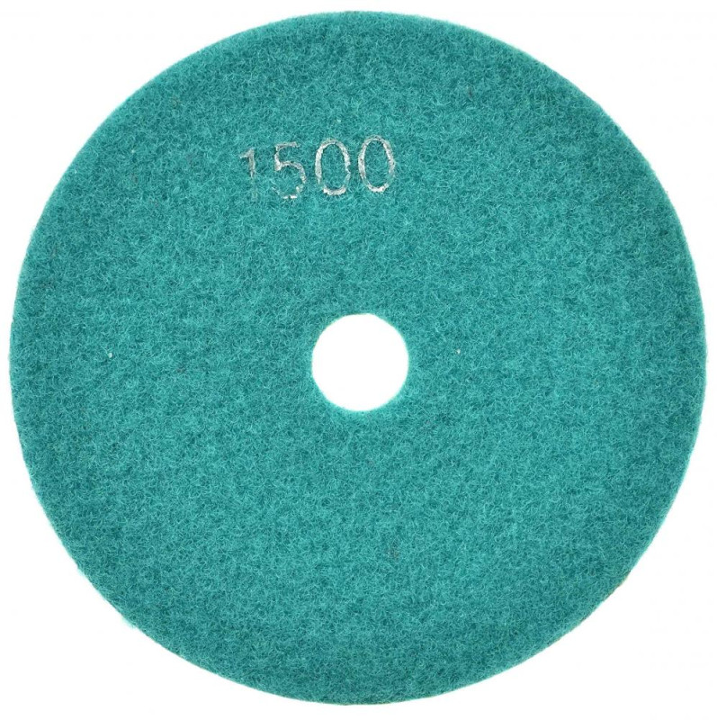 Brúsny diamantový kotúč 125 mm, zrno 1500 suchý zips, brúsenie na mokro, GEKO 3