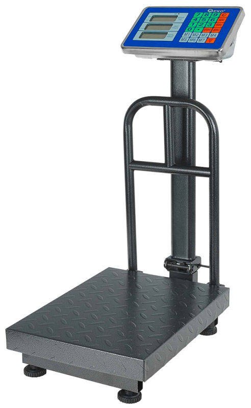 Digitálna plošinová váha do 150 kg, plocha váženia 30 x 40 cm, GEKO 1