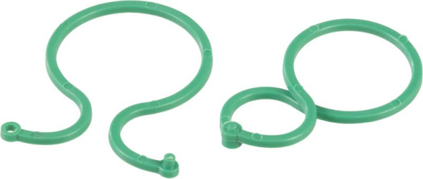 Upínacia spona Strend Pro Garden, 57x40 mm, bal. 40 ks 1