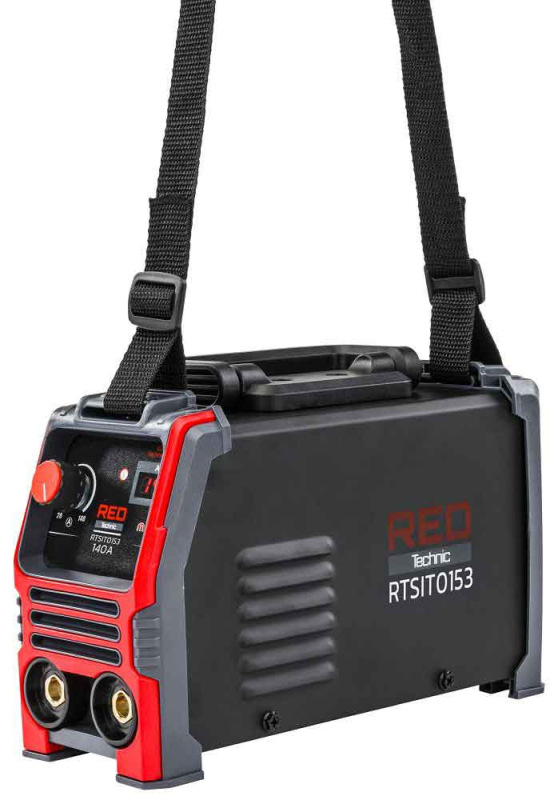 Invertorová zváračka MMA, 20-140A, RED-TECHNIC 7