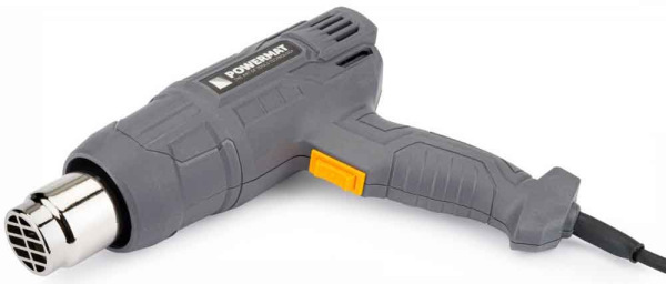 Teplovzdušná pištoľ 1.000/2.000 W, 4 dýzy, 2 stupne teploty, 300/600 C°, POWERMAT 7