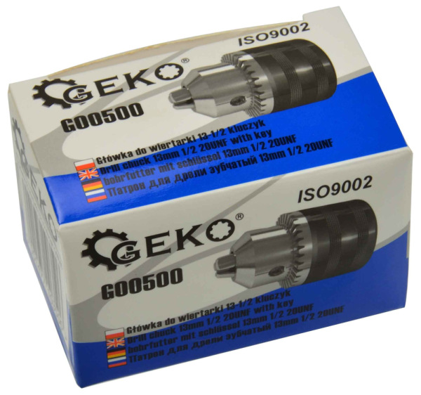 Skľučovadlo 1-13 mm , 1/2"-20UNF, GEKO 4