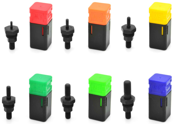 Náhradné hlavy pre maticové nitovacie kliešte M3- M10, GEKO