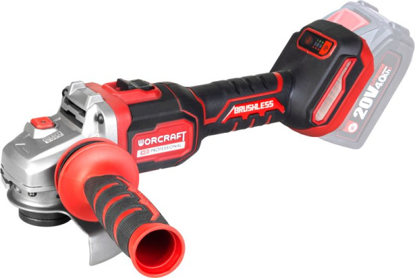 Brúska Worcraft CAG-S20LiBM 125 mm, uhlová, ShareSYS , 20V Li-ion, bezuhlíková, 6 rýchlostná 1