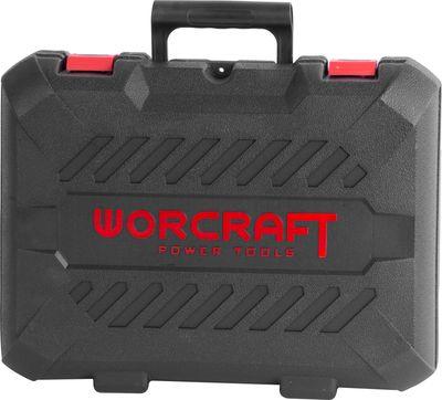 Brúska Worcraft CAG-S20LiBH ShareSYS, 115 mm, uhlová, SET v kufri, s batériou a nabíjačkou, 20V, 1x