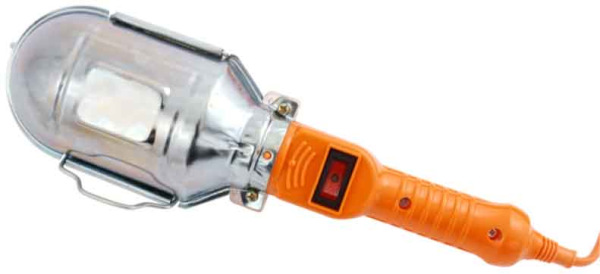Lampa dielenská montážna, závit na žiarovku E27, 10 m kábel, 230V, XL-TOOLS 4