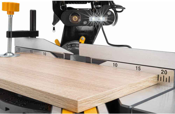 Pokosová elektrická píla 255 mm s posuvom, výkon 2.400 W, výška rezu 90 mm,, PM-UK-2400M 2
