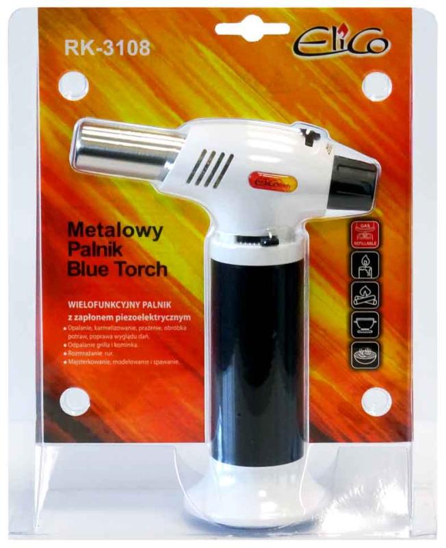 Kovový plynový horák Blue Torch RK-3108, ELICO 2