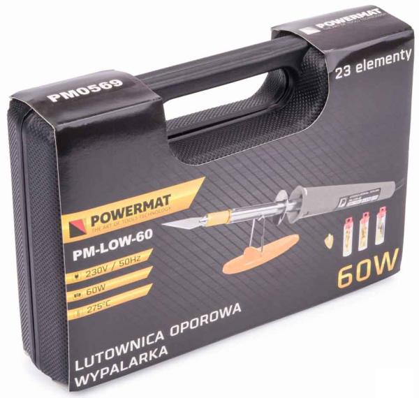 Vypaľovačka do kože a dreva, PM-LOW-60, POWERMAT 1