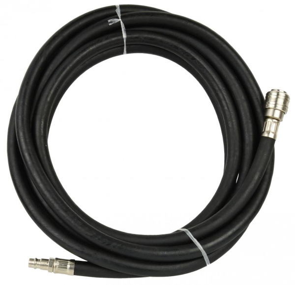 Hadica tlaková s rýchlospojkami gumená 8/13mm 5 m, pracovný tlak 20 barov, GEKO 2