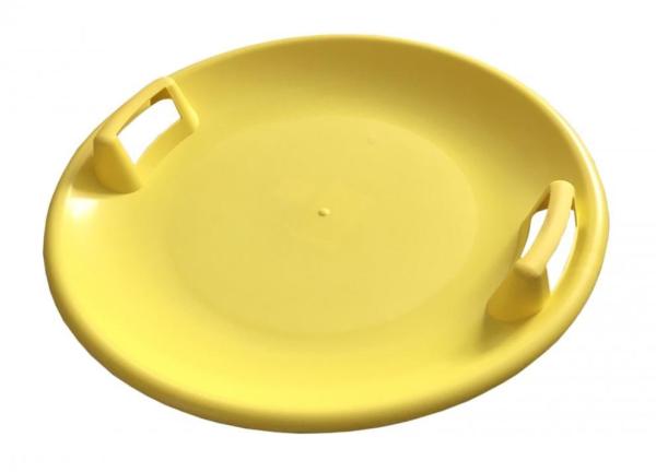 PLASTKON Sánkovací tanier disk SUPER STAR- žltá