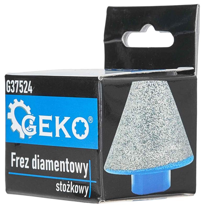 Brúsny diamantový kónický kotúč 20-48 mm, upnutie závit M14, GEKO 1