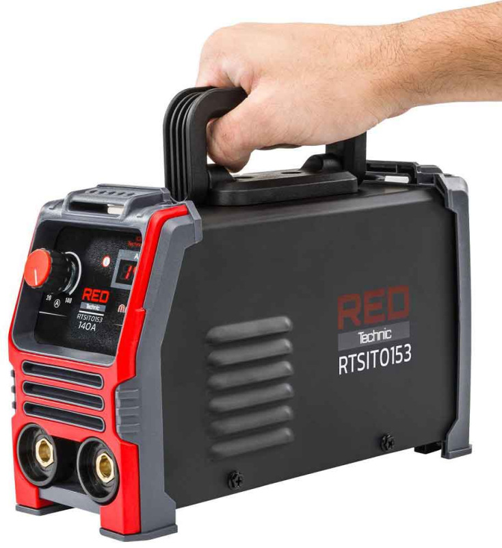 Invertorová zváračka MMA, 20-140A, RED-TECHNIC 6