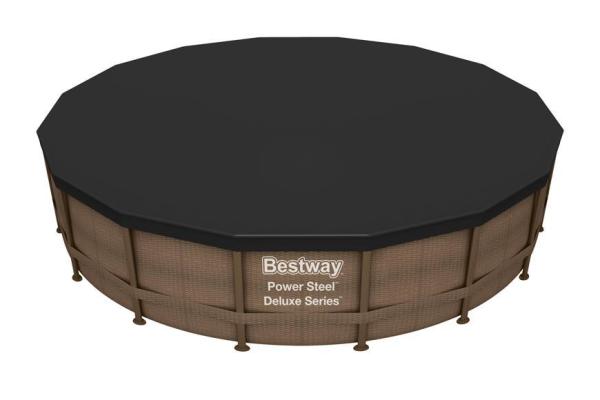 Plachta Bestway® FlowClear™, 58249, čierna, bazénová, 488 cm 6