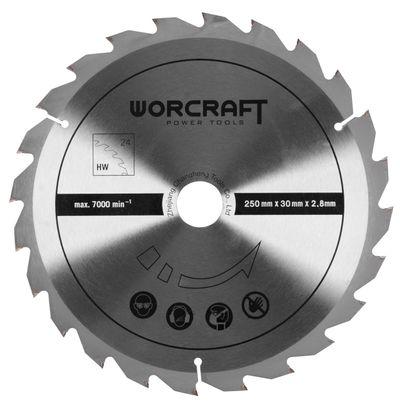 Píla Worcraft TS-2000A, 2000W, 250x30x24T, 240V, IPX0, stolová, 2 kotúče zdarma 1