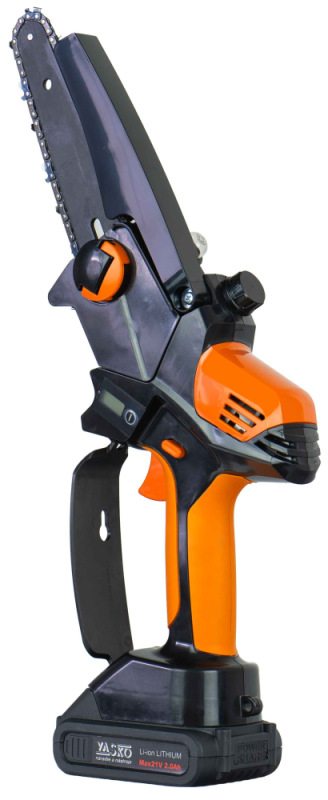 Akumulátorová reťazová píla s mazaním, lišta 15 cm, 2x bat. 2Ah 21V, 1x nabíjačka, VASKO 9