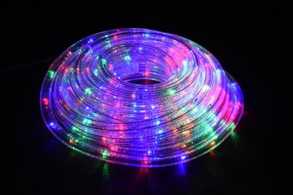 Reťaz MagicHome Vianoce Rolight, 240x LED multicolor, 8 funkcií, 230 V, 50 Hz, IP44, exteriér, osvet