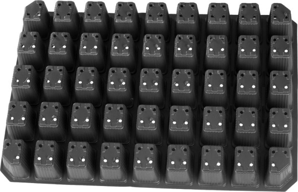 Sadbovač Strend Pro, na priesady, 5,2x6,7x6,5 cm, 45 priesad, odlamovaci 2