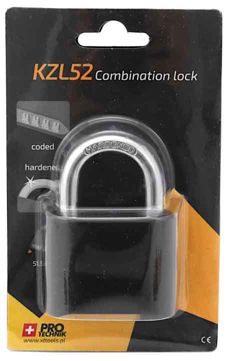 Zámok visiaci s číselným kódom 51 mm, XL-TOOLS 4